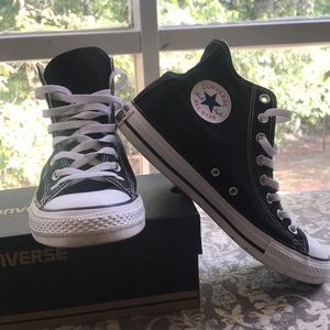 Black High Top Converse